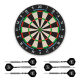 Mission Samurai 3 x Arsenal Dartboard Set - Dartboard & 2 Sets Messing Darts