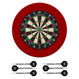 Mission Samurai 3 x Arsenal Dartboard Set - Dartboard, Surround & 2 Sets Messing Darts
