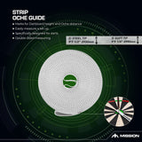 *Mission Measuring Tape Strip - Board And Oche Guide - Easy Set Up
