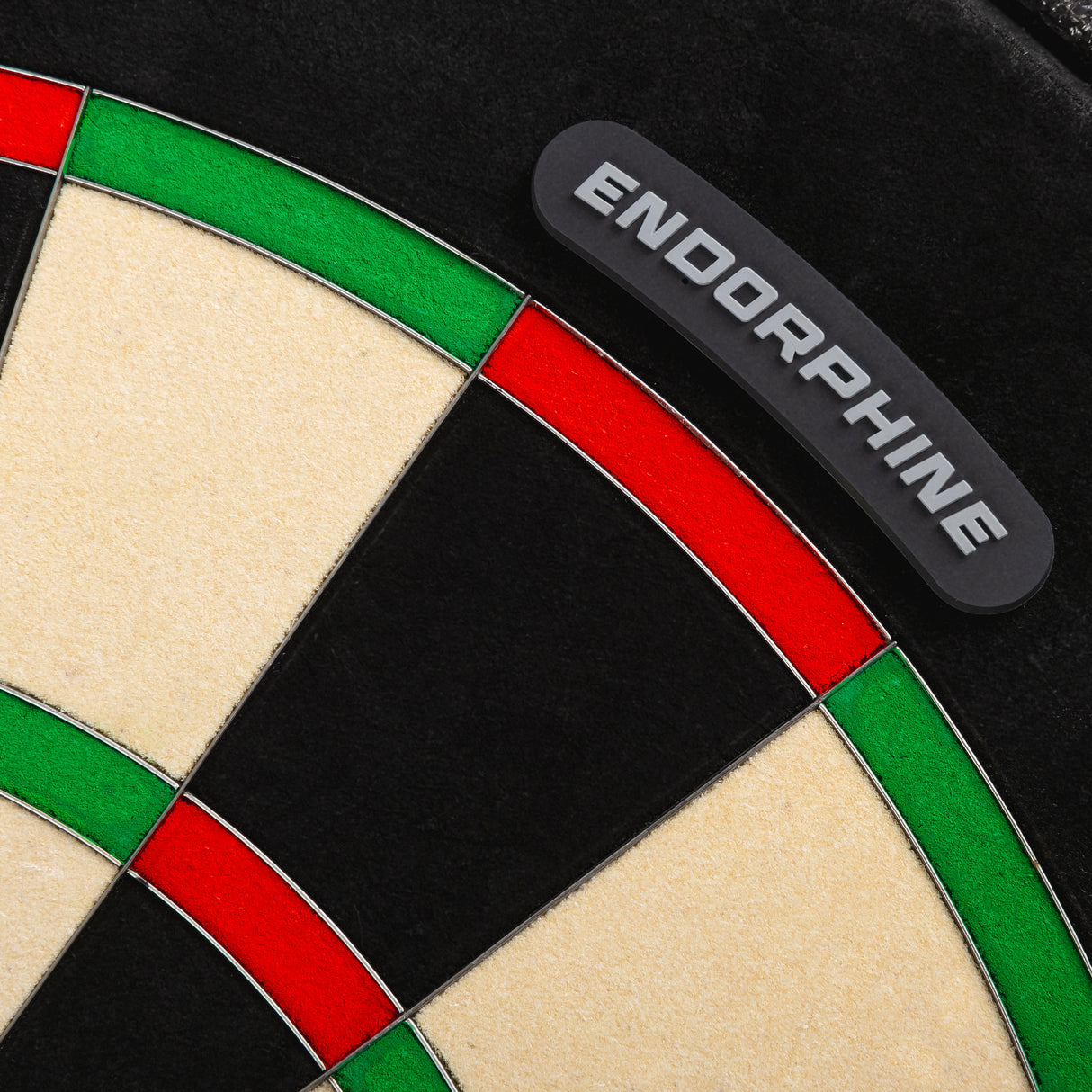 Precise 180 Endorphine Dartboard - Professional - Weißer Zahlenring