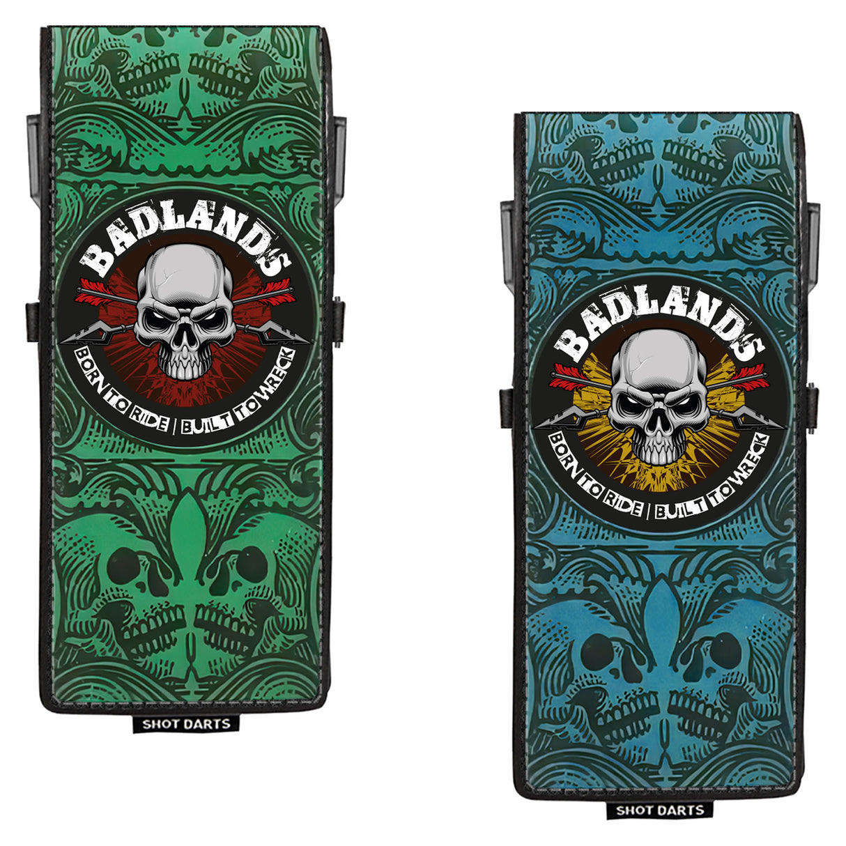 Shot Inked Dart Case - Robuste EVA Geldbörse - Badlands