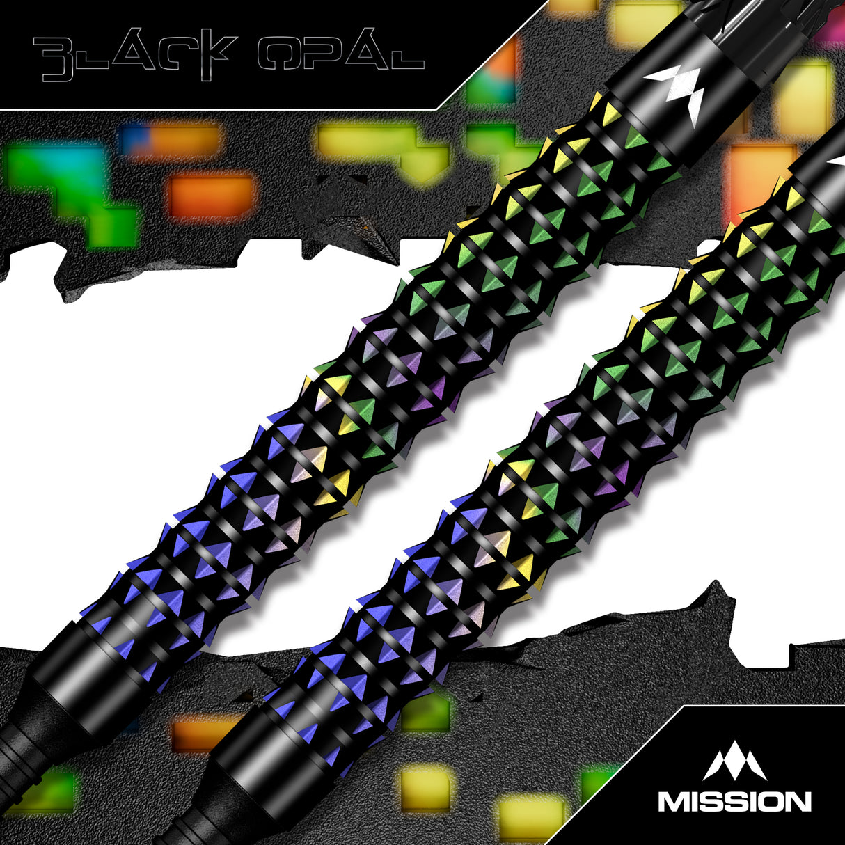 Mission Black Opal Darts - Welche Spitze - 95% Tungsten - Schwarz & Koralle PVD