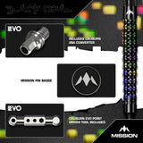 Mission Black Opal Darts - Welche Spitze - 95% Tungsten - Schwarz & Koralle PVD