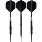 *Ruthless Black Wolf Darts – Weiche Spitze Wolfram – BW 16,0 g – Goldring – 18 g