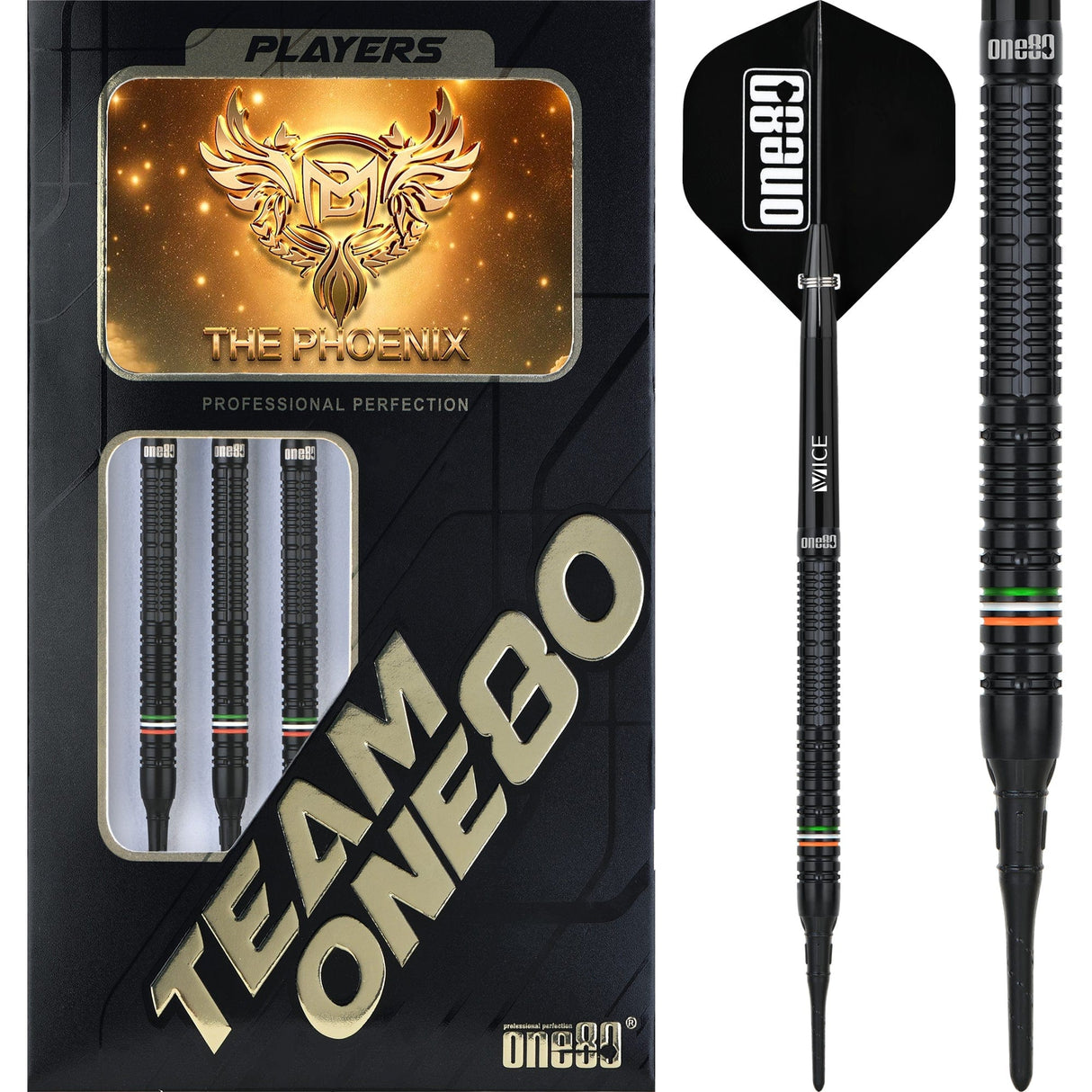 One80 Mahi Bosmia Darts - Soft Tip - 90% Tungsten