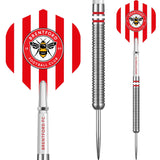 Brentford FC - Official Licensed - The Bees - Steel Tip Darts - Tungsten - 24g