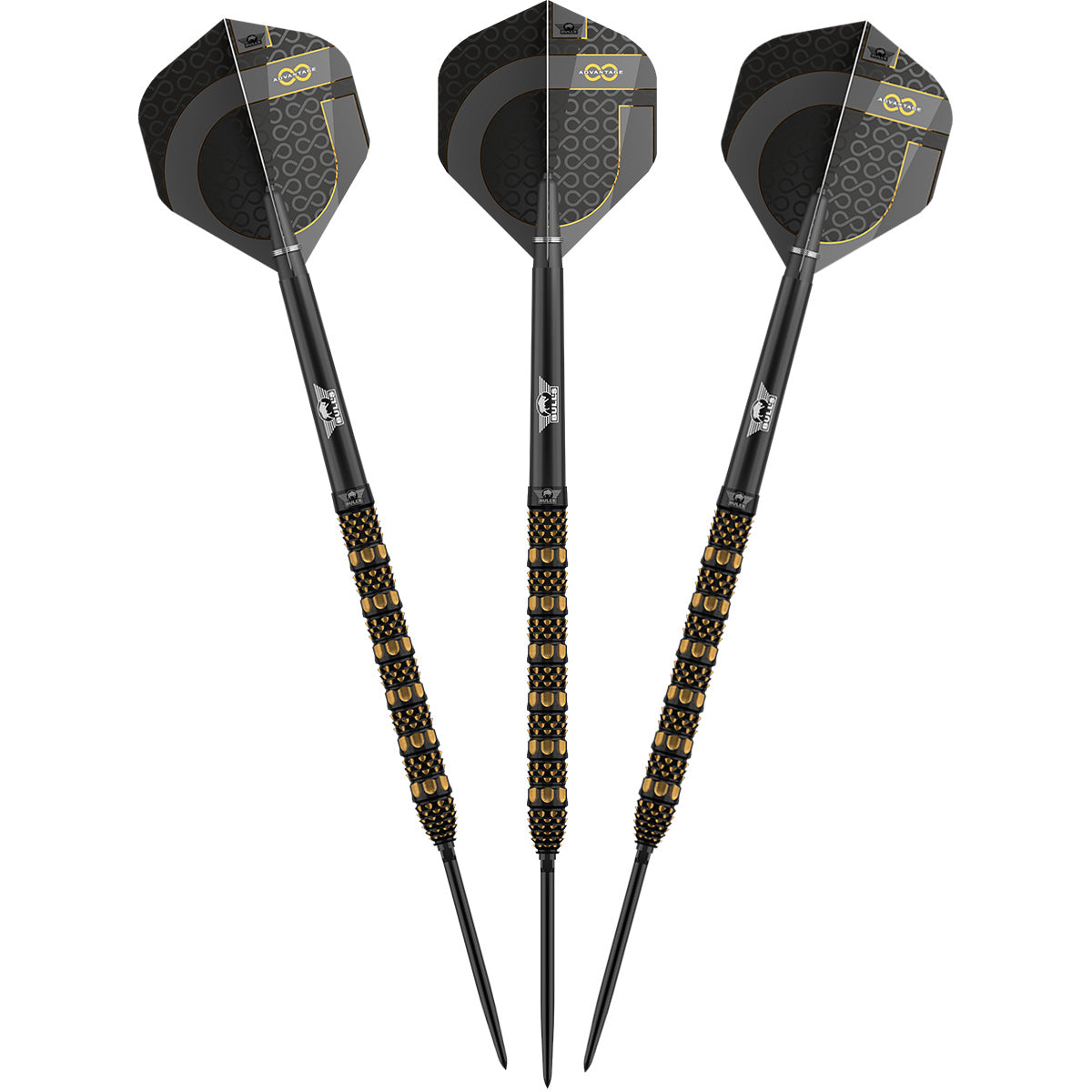 Bulls Advantage CP Darts - Stahlspitze - 95% Tungsten - Rail