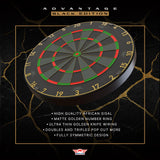 Bulls Advantage Dartboard - Professional - Schwarz