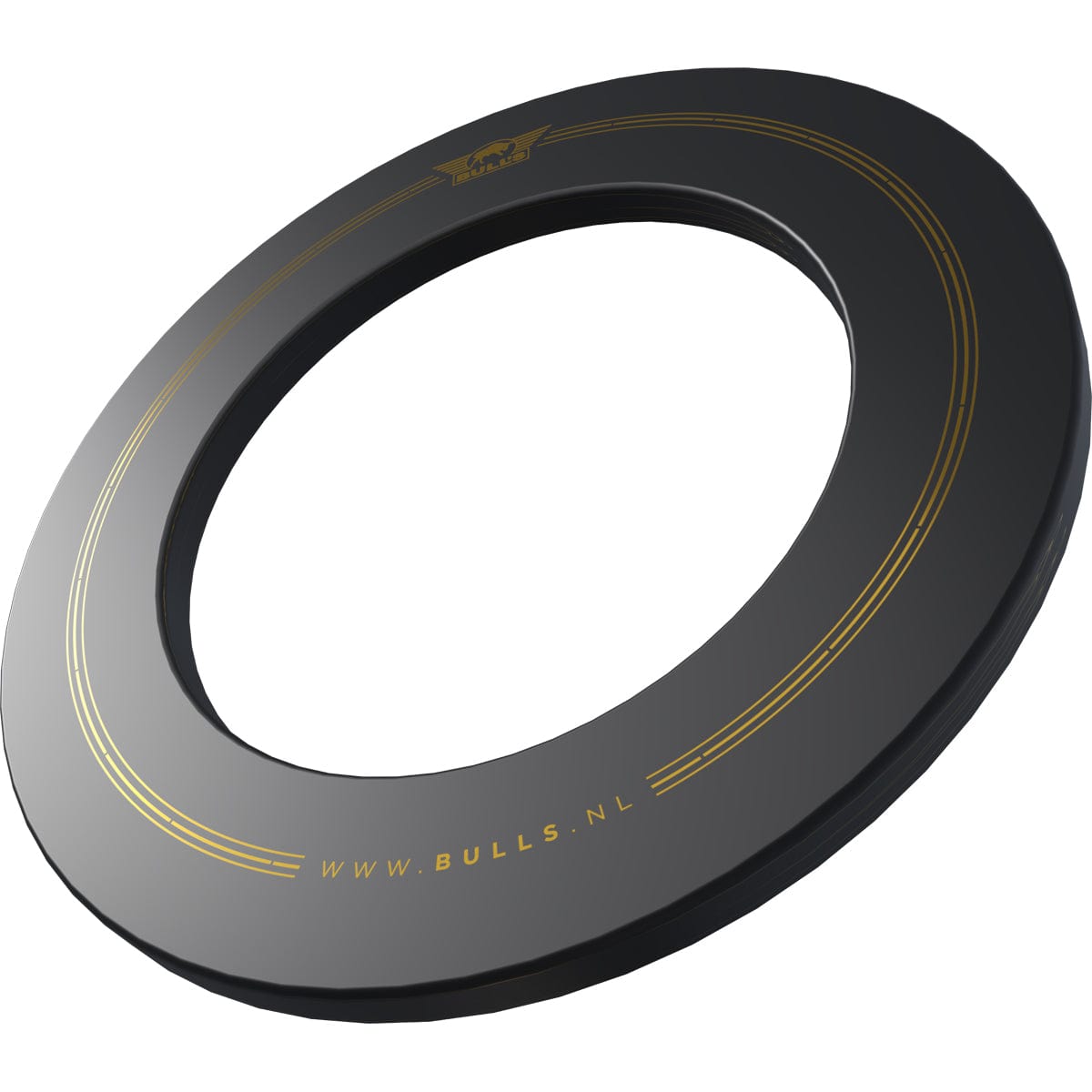 Bulls Advantage Dartboard Surround - Heavy Duty - Black & Gold