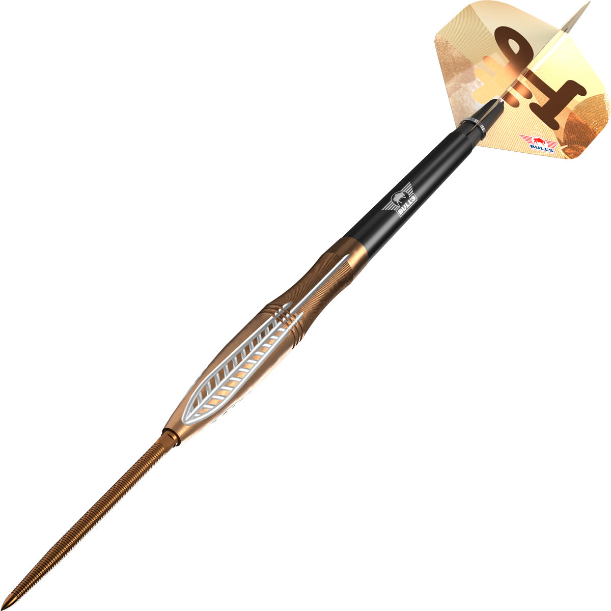 Bulls Bronzo CP Darts - Stahlspitze - 90% Tungsten - Flux