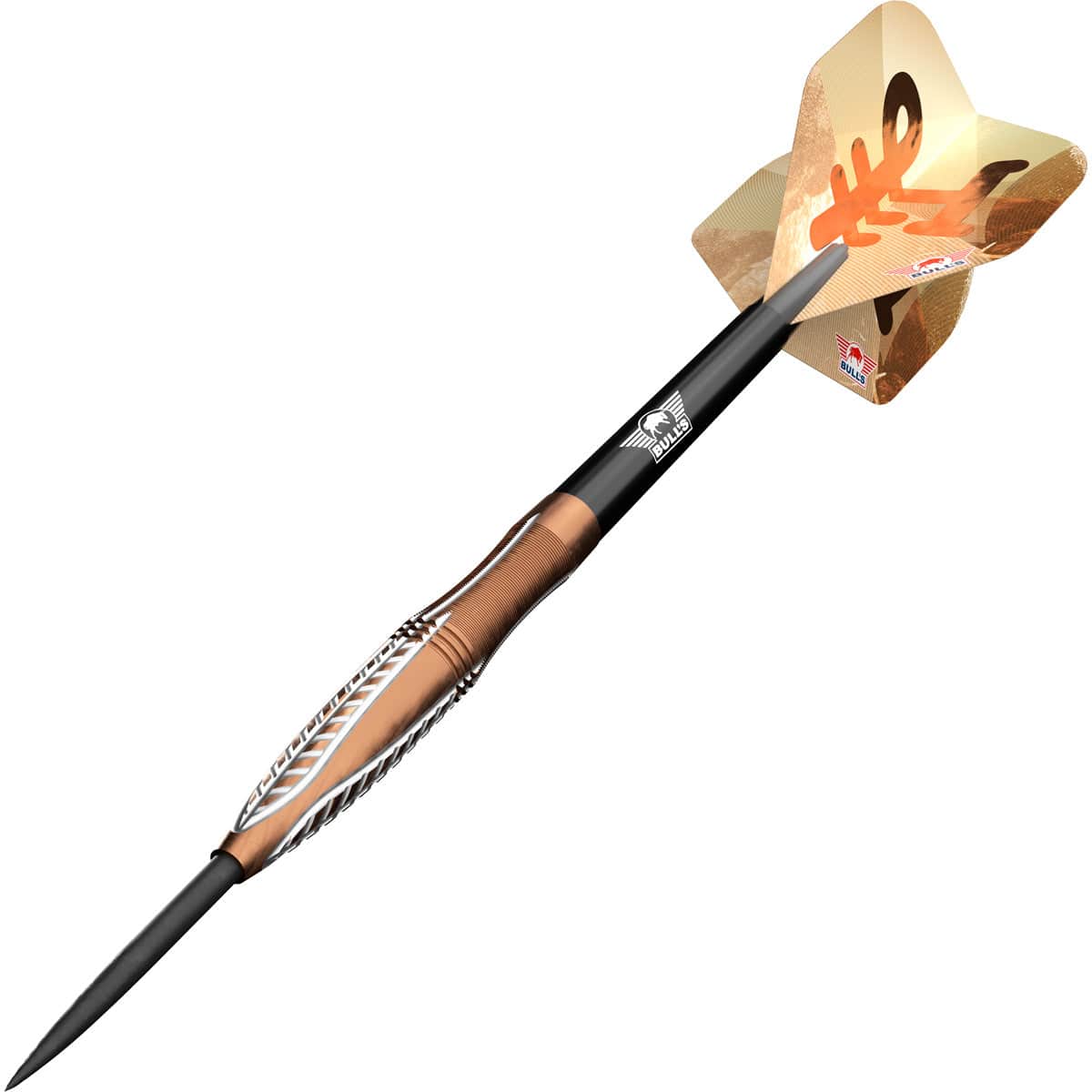 Bulls Bronzo Darts - Stahlspitze - 90% Tungsten - Flux