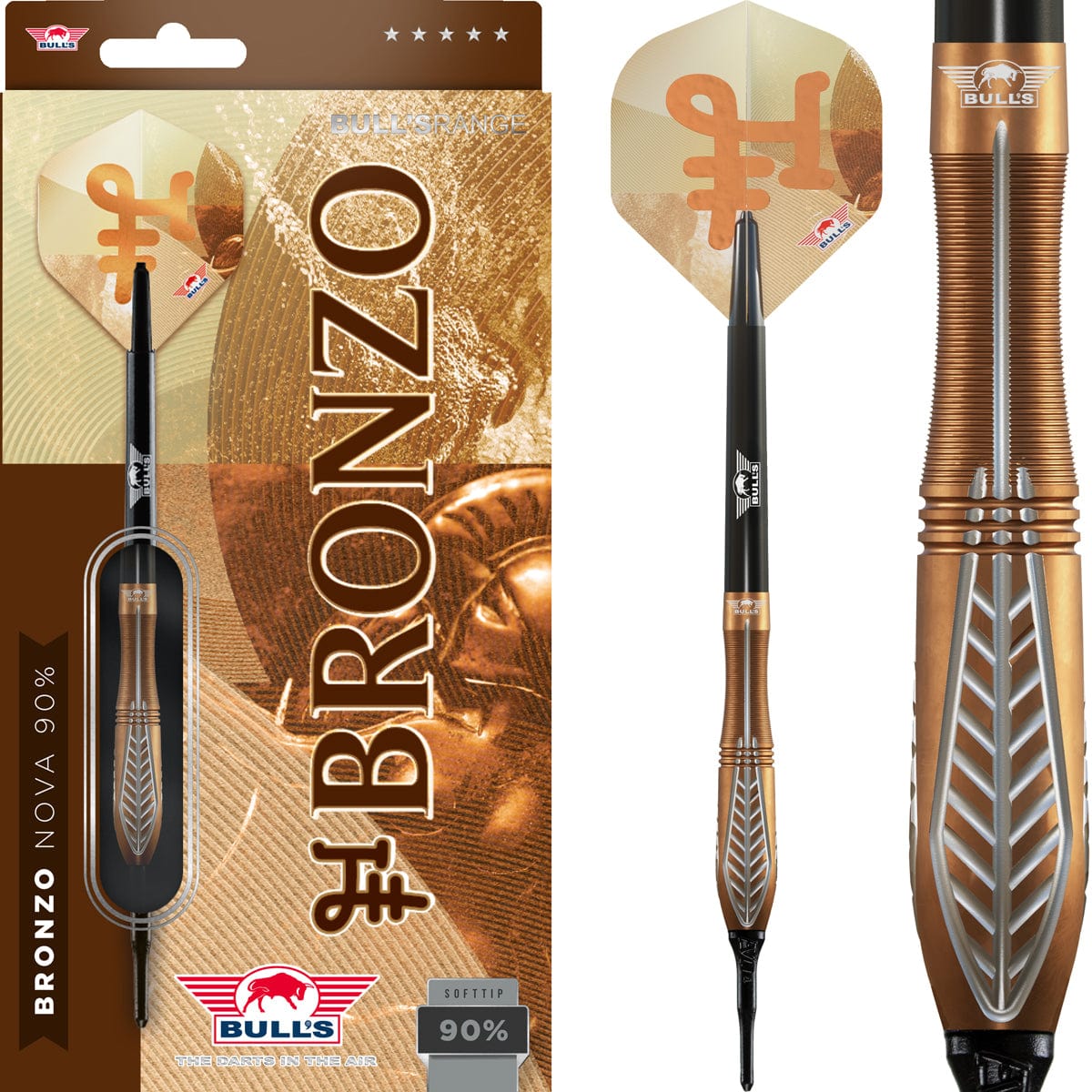 Bulls Bronzo Darts - Welche Spitze - 90% Tungsten - Nova