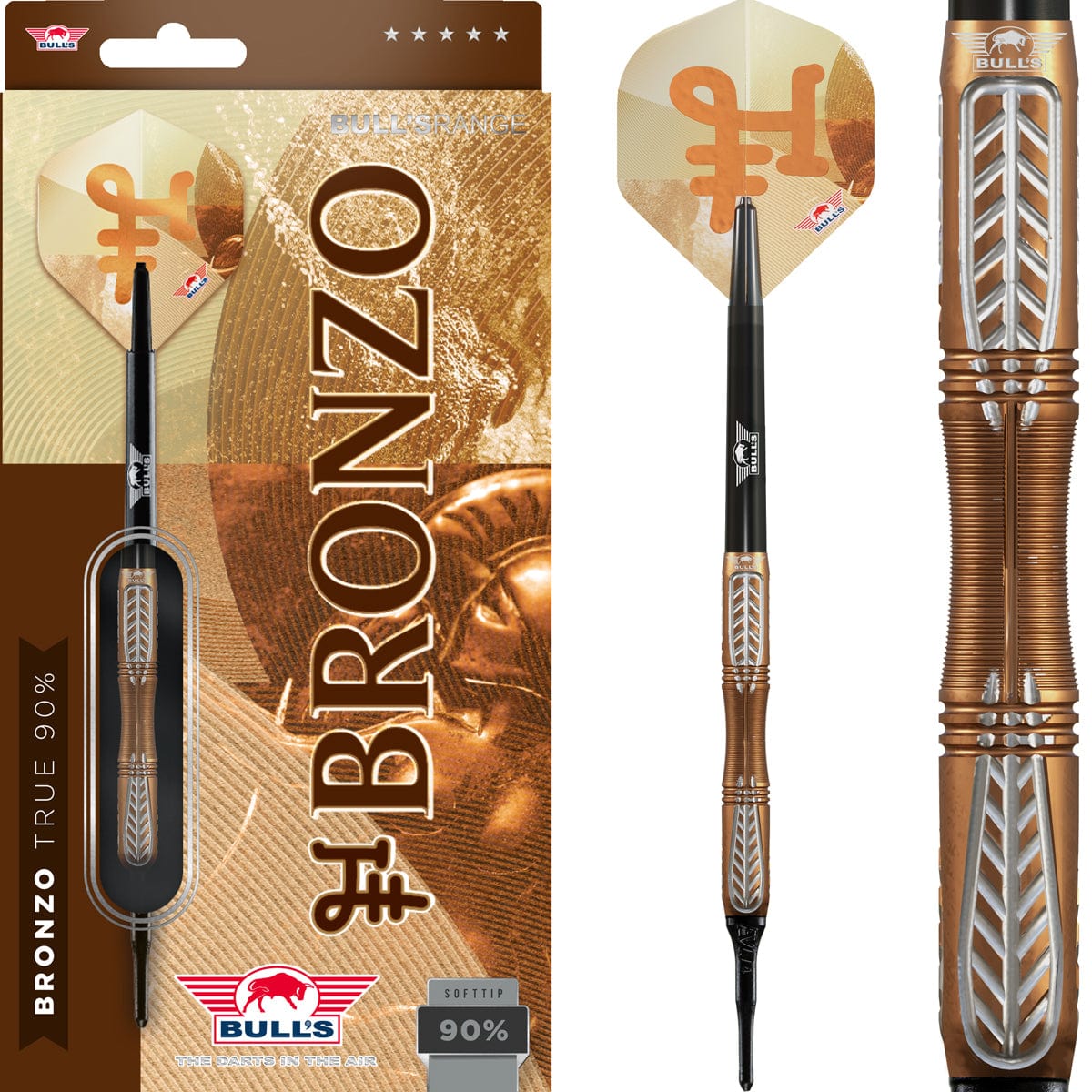 Bulls Bronzo Darts - Welche Spitze - 90% Tungsten - True