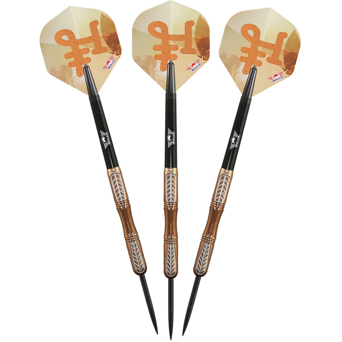 Bulls Bronzo Darts - Stahlspitze - 90% Tungsten - True