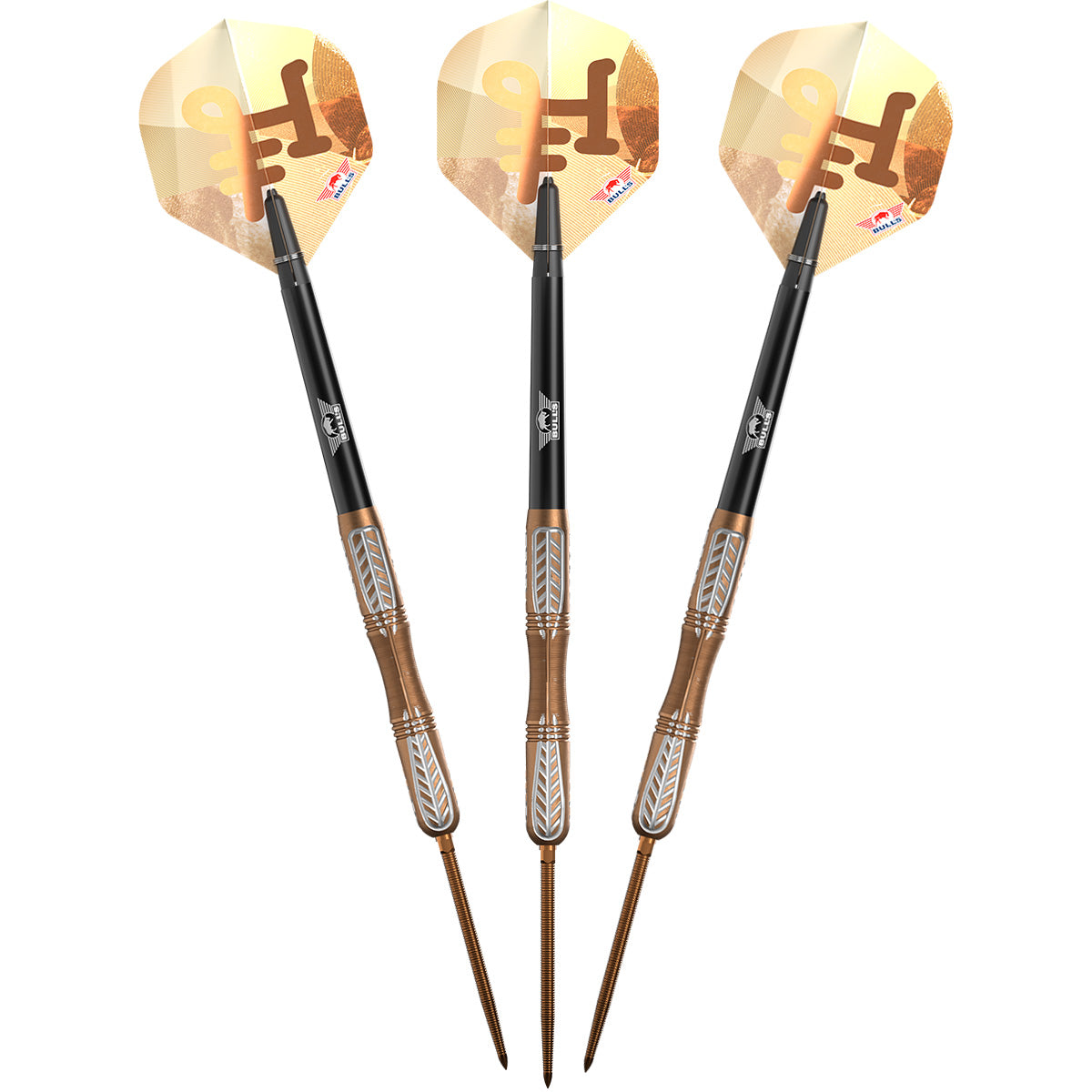 Bulls Bronzo CP Darts - Stahlspitze - 90% Tungsten - True