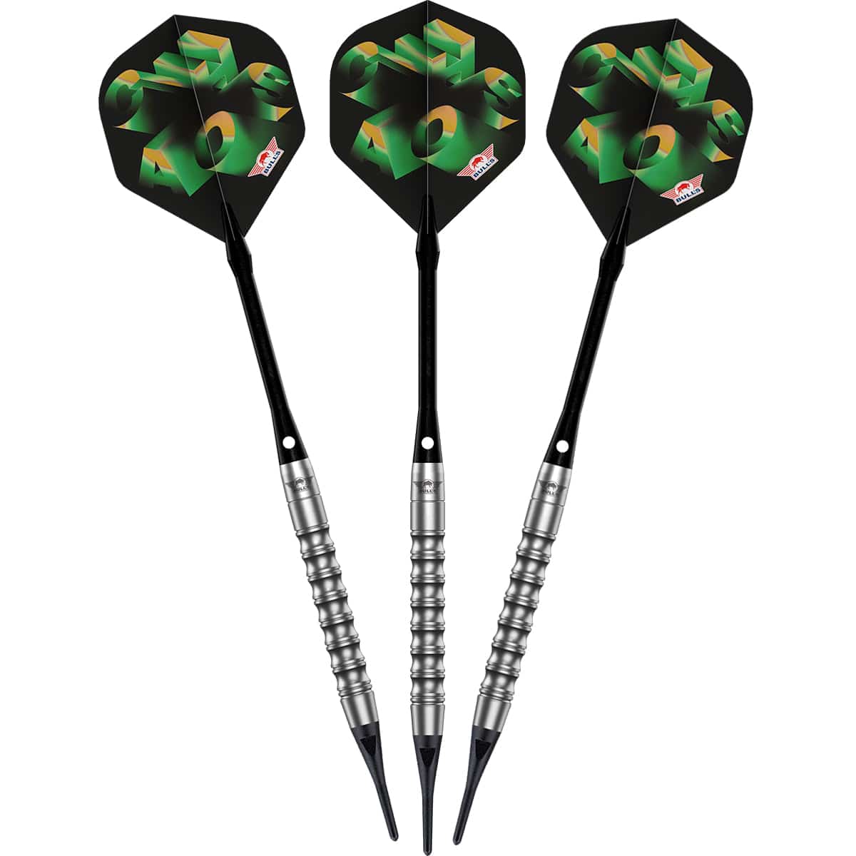 Bulls Chaos Darts - Welche Spitze - 90% Tungsten - Grün