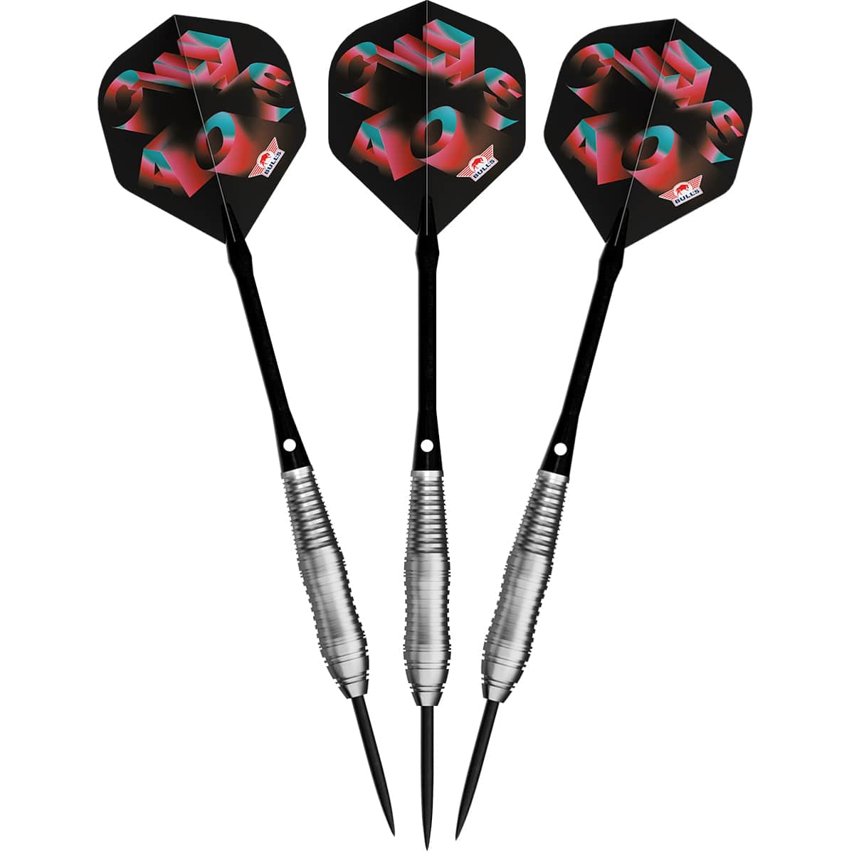 Bulls Chaos Darts - Stahlspitze - 90% Tungsten - Pink