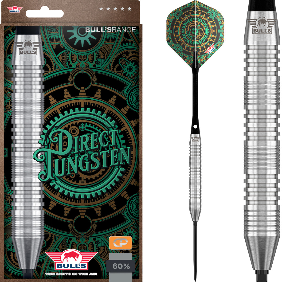 Bulls Direct CP Darts - Stahlspitze - 60% Tungsten