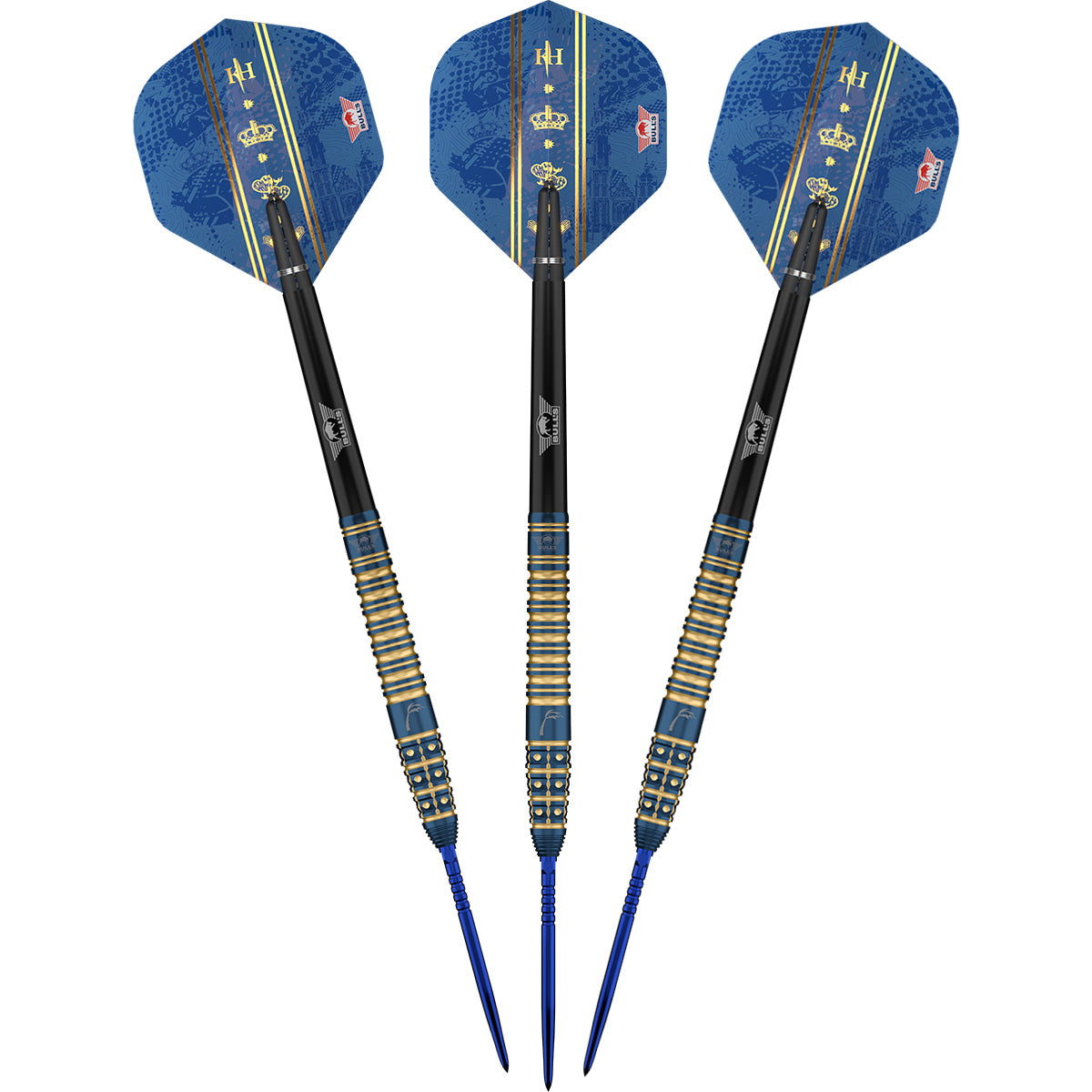 Bulls Kim Huybrechts CP Darts - Stahlspitze - 95% Tungsten