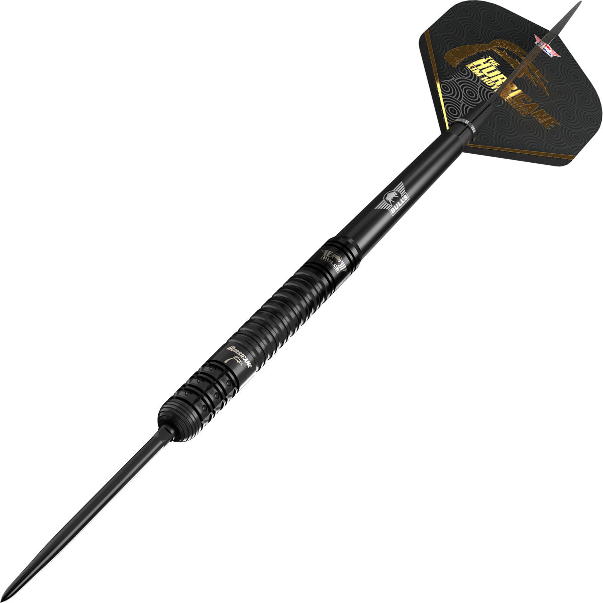 Bulls Kim Huybrechts CP Darts - Stahlspitze - 90% Tungsten - E2 Schwarz