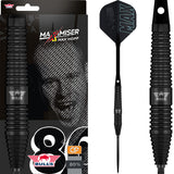 Bulls Max Hopp CP Darts - Stahlspitze - 80% Tungsten - Schwarz