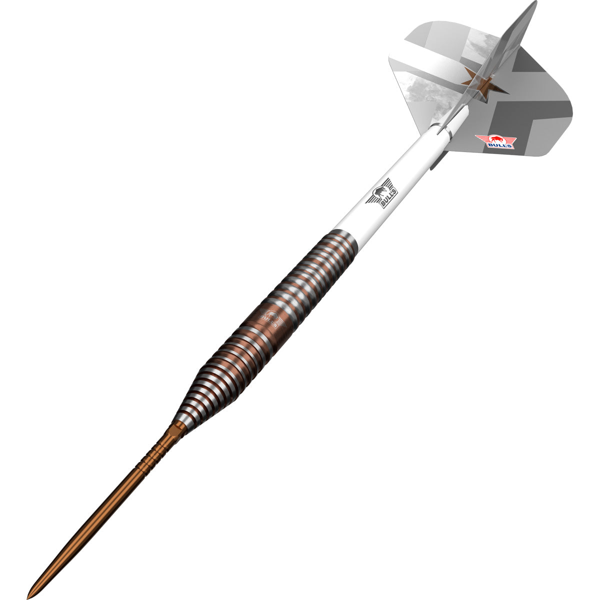 Bulls Max Hopp CP Darts - Stahlspitze - 90% Tungsten - E5