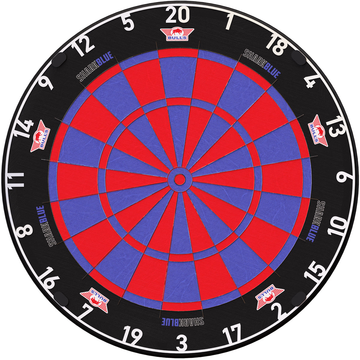 Bulls Shark Pro Dartboard - Professionell - Blau