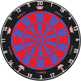Bulls Shark Pro Dartboard - Professionell - Blau