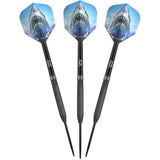 Bulls Shark Pro CP Darts - Stahlspitze - 90% Tungsten - Schwarz