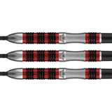 Bulls Smoke CP Darts - Stahlspitze - 90% Tungsten - Rotglut