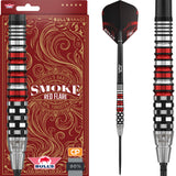 Bulls Smoke CP Darts - Stahlspitze - 90% Tungsten - Rot Flare