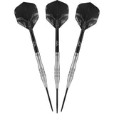 Bulls Smoke CP Darts - Stahlspitze - 90% Tungsten - Silber Asche