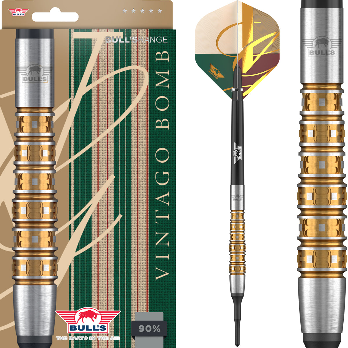 Bulls Vintago CP Darts - Welche Spitze - 90% Tungsten - Bomb