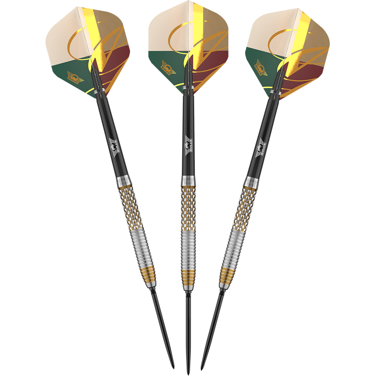 Bulls Vintago CP Darts - Stahlspitze - 90% Tungsten - Shark
