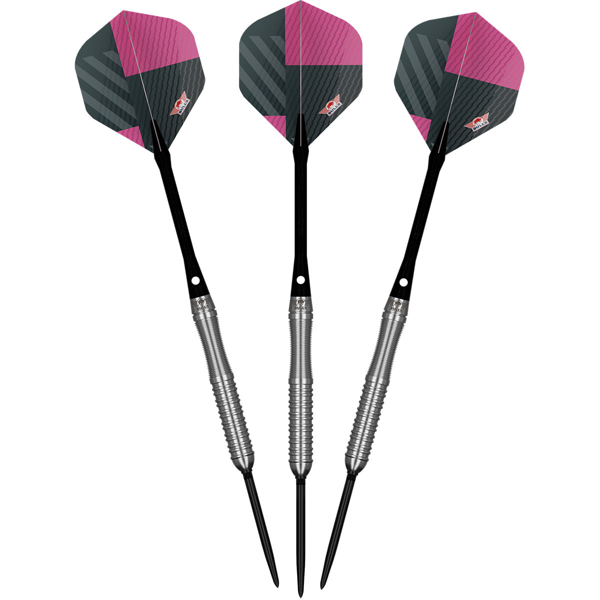 Bulls Volt CP Darts - Stahlspitze - 80% Tungsten - Pink