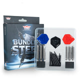 Bulls Bundle of Steel Darts - 4 Sets - Messing