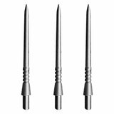 Caliburn Permanent Dart Points - Steel Tip Replacement Points - 30mm - Silver - Style I 30mm