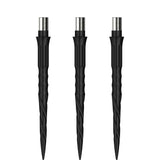Caliburn Evo Dart Points - Push Fit with Tool - Easy Replace - Spiro - No Lip - Black 28mm