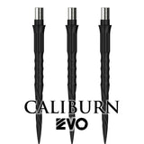 Caliburn Evo Dart Points - Push Fit with Tool - Easy Replace - Spiro - No Lip - Black