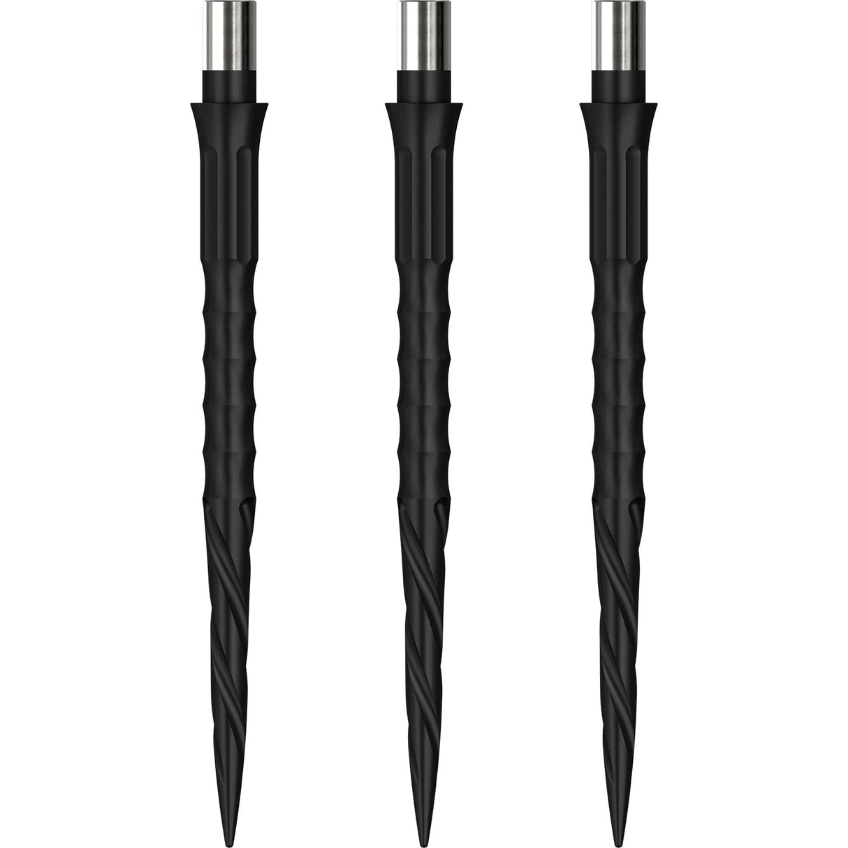 Caliburn Evo Dart Points - Push Fit with Tool - Easy Replace - Spiro - No Lip - Black 32mm