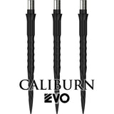 Caliburn Evo Dart Points - Push Fit with Tool - Easy Replace - Spiro - No Lip - Black