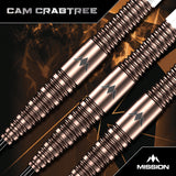 Mission Cam Crabtree Darts - Stahlspitze 95% Tungsten - V2