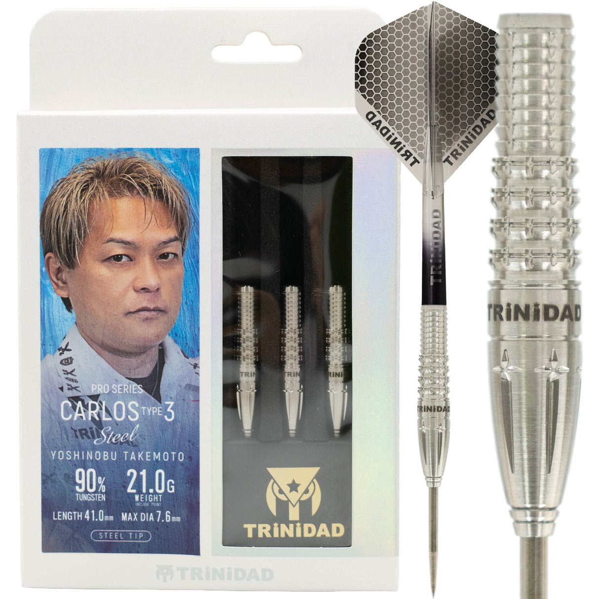 Trinidad Pro Darts - Welche Spitze - 90% Tungsten - Carlos 3 - 19g