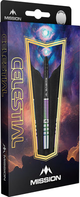 Mission Celestial Darts - Soft Tip - 95% Tungsten - Coral PVD - 18g