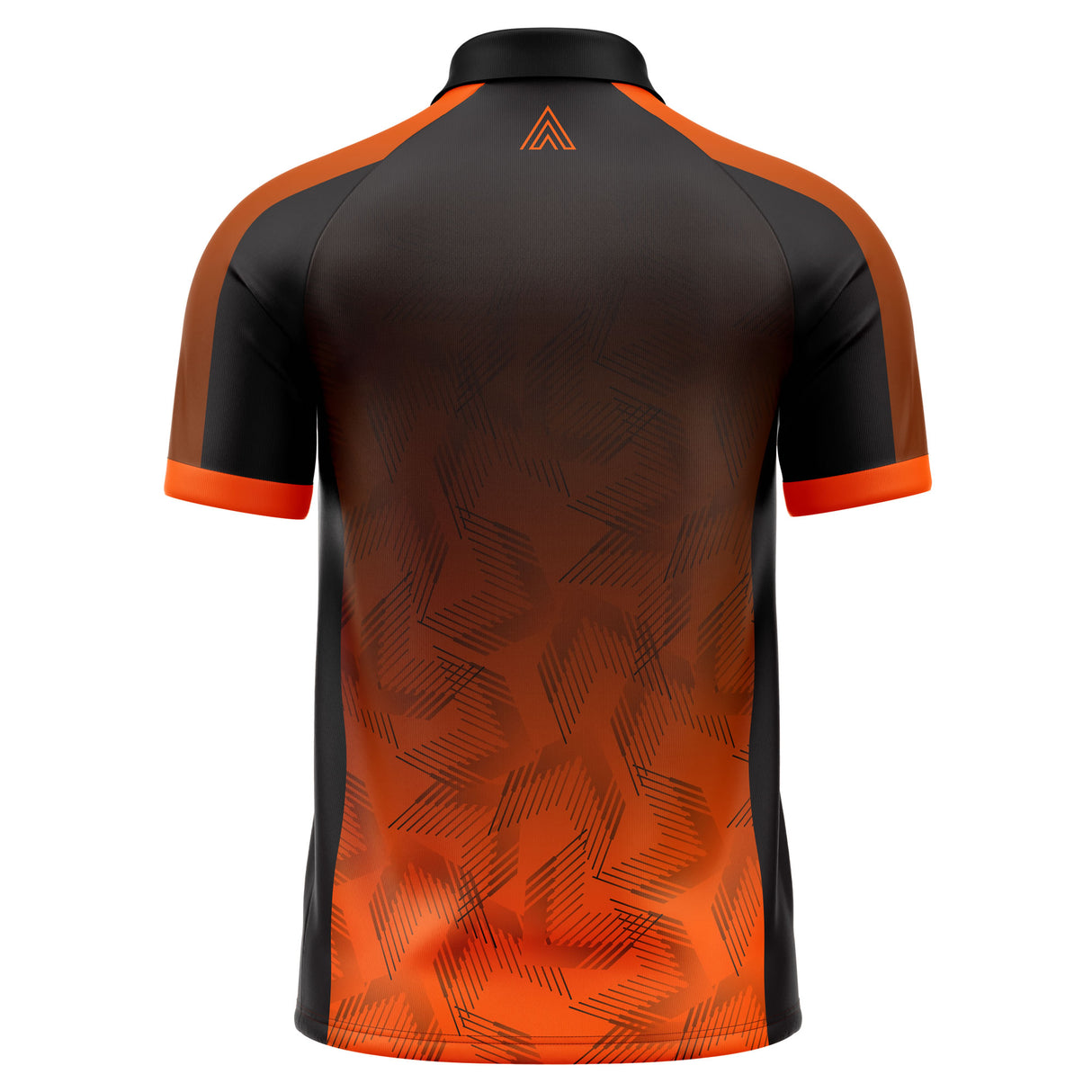 Arraz - Chevron - Schwarz & Orange - Dart Shirt