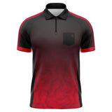 Arraz - Chevron - Schwarz & Rot - Dart Shirt