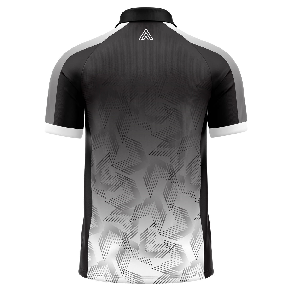 Arraz - Chevron - Schwarz & Weiß - Dart Shirt