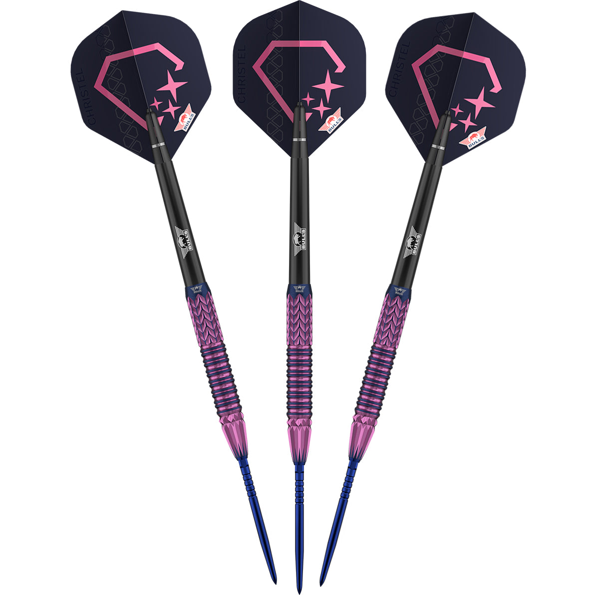 Bulls Christel Timmermans CP Darts - Stahlspitze - 90% Tungsten - E2