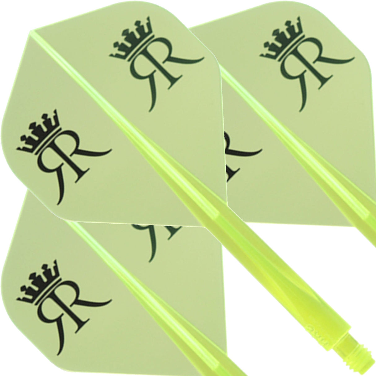 Condor AXE Dart Flights - Double R - Reece Robinson - Standard - Neon Yellow