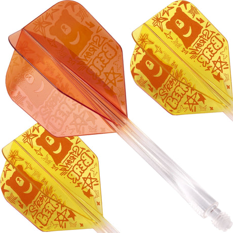 Condor AXE Player Dart Flights - Small - Strong Bear Long